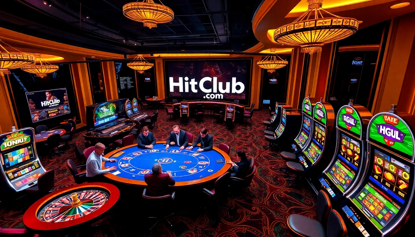 Experience the excitement at hitclub com with vibrant casino games and engaging poker tables.