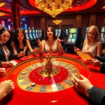 Experience the thrill of gambling with players enjoying games at https://11win.mobi/ casino tables.