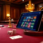 Experience the excitement of nhà cái 8kbet with a vibrant casino scene featuring poker chips and cards.