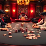 Experience thrilling gameplay at https://lu88y.com/ with an elegant casino poker table.