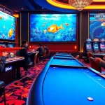 Engage in Bắn cá 8KBET, where players aim for colorful fish in a dynamic underwater casino.