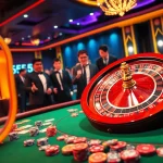 Jogadores envolvidos em jogos de cassino emocionantes no BL555, destacando emoção e luxo.