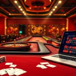 Engage in thrilling games at SC88 online casino with vibrant tables and digital betting interfaces.