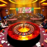 Experience high-stakes gaming at SODO Casino with vibrant roulette and mobile players.