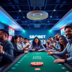 Experience online betting excitement with SBOBET.dance's vibrant gaming interface and diverse players.