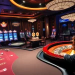 Players engaging in high-stakes gambling at RR88 casino with poker chips and cards.