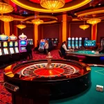 Experience thrilling gambling action at https://gg88.hu.net/ with luxurious casino tables, colorful chips, and engaging players.