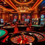 Experience the thrill of 98win com with vibrant casino tables showcasing high-stakes poker and roulette.