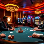 Engage in thrilling casino games at https://f8beta2.support/ with vibrant poker chips and spinning roulette wheel.