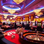 Experience the thrill of gambling at https://sunwin5.org/ with vibrant casino visuals showcasing poker and roulette.