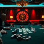 Engaged players strategizing at a poker table, inspired by hidden wiki wiki resources.