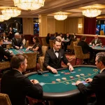 Người chơi tận hưởng trò chơi chiến lược tại casino KO66, không khí sôi động và các trò chơi bàn hấp dẫn.