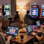 Players enjoy thrilling wins on 92slot while gaming online from their cozy living room setup