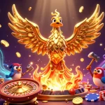 Win big at trang chủ 99ok with the majestic golden phoenix bringing luck and riches!