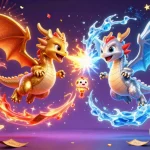 Engage with CM 88's dynamic gaming experience featuring vibrant lottery elements and enchanting dragons.